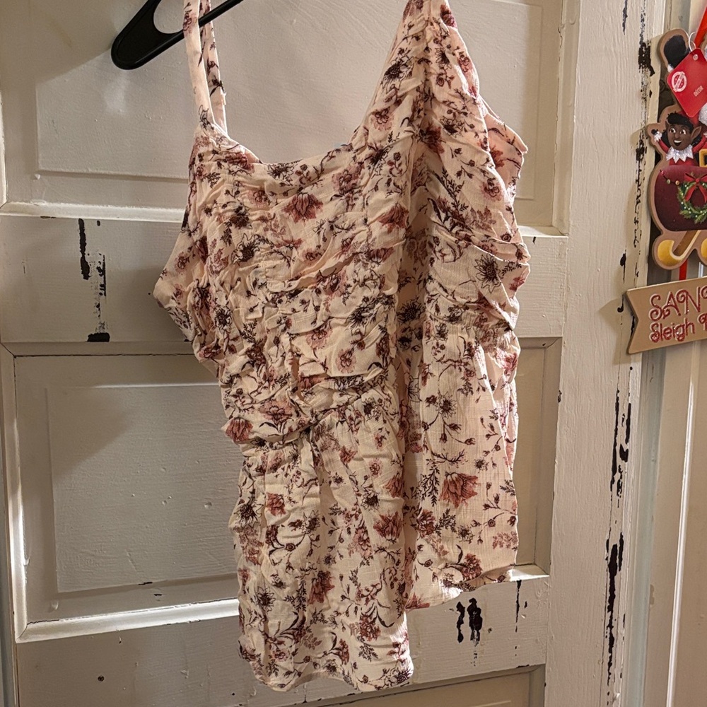 Floral Print Women's Top